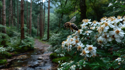 The role of forests in supporting pollinators and ecosystem services
