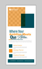 DL Flyer design layout.