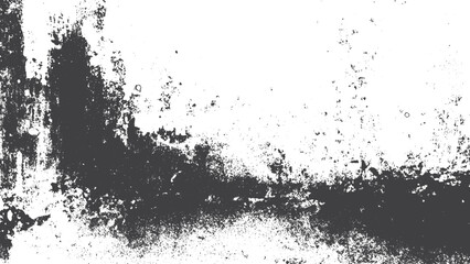 Distressed Vintage Paper Texture with Rough Black and Grunge Background