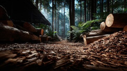 Valorization of forest residues for bio-based products