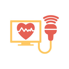 Ultrasound Machine Icon Design