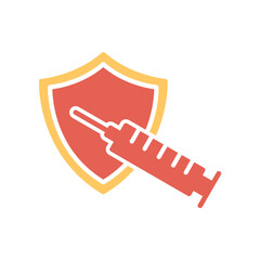 Obraz premium Vaccination Icon Design