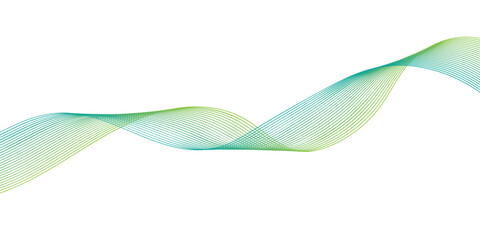 abstract green smoke