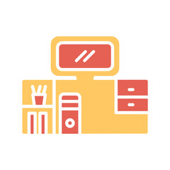 Work Table Icon Design