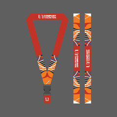 Office and company ID card lanyards