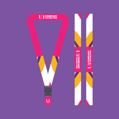 Office and company ID card lanyards