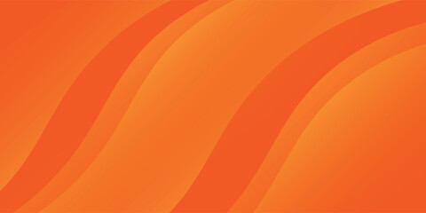 Vector orange line background curve element with space for text and message design, overlapping layers, vector