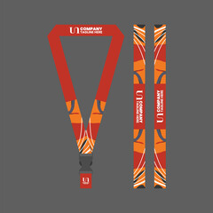 Office and company ID card lanyards