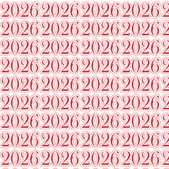  2026 special gift wrapping paper design vector