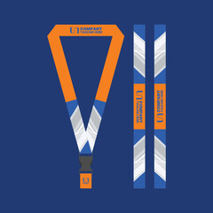 Fototapeta premium Office and company ID card lanyards