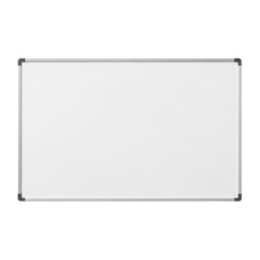 Blank whiteboard isolated on transparent background