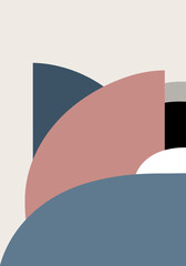 Minimal Abstract Geometric Shapes Vector Art