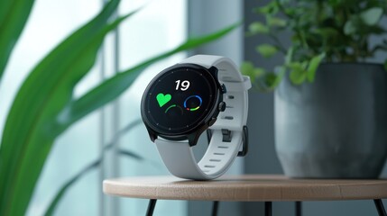 Modern smartwatch display