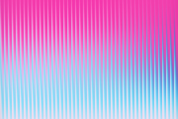 Vibrant pink and blue gradient with vertical stripes pattern