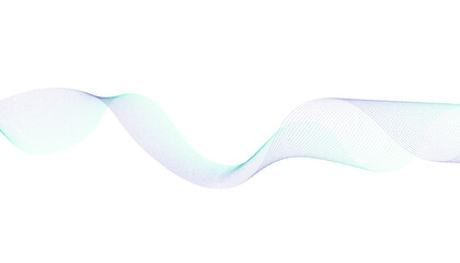 Abstract Colorful Wave Line Pattern Background