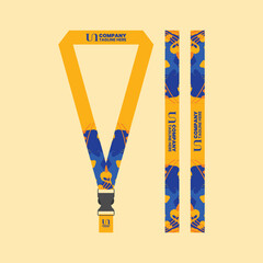 Office and company ID card lanyards