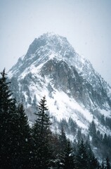 Obraz premium snow covered mountains