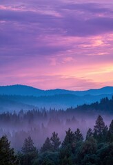 Obraz premium sunrise over the mountains