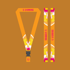 Office and company ID card lanyards