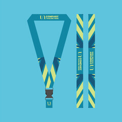 Office and company ID card lanyards