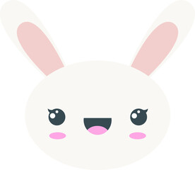 Cartoon Animal Heads Vector Illustration