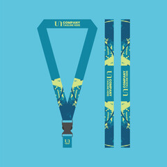 Office and company ID card lanyards