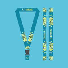 Office and company ID card lanyards