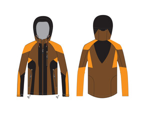 outdoor men wind breaker hard shell