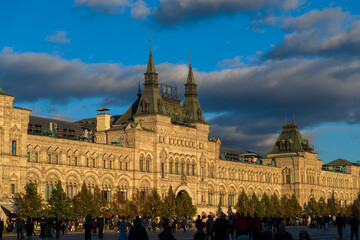 Fototapeta premium GUM. Russia, Moscow. October 2025