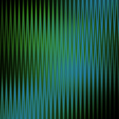 Obraz premium Vibrant abstract gradient background with rhythmic vertical lines in stunning shades of green and blue perfect for modern designs and creative projects