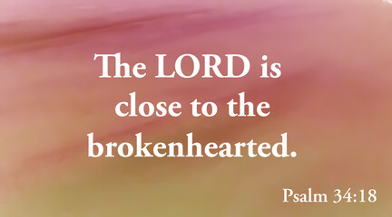 Motivational and encouraging bible word of god with colorful background. Christian faith