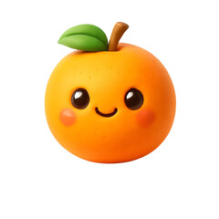 vector illustration of an orange