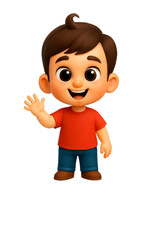 Cute children's illustrations, children's comic books