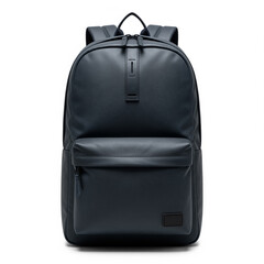 Minimalist Product Photo of Dark Blue Adult Backpack with Clean Lighting