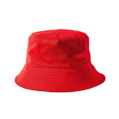 Red bucket hat (2)