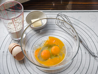 Ingredients for Homemade Dessert
