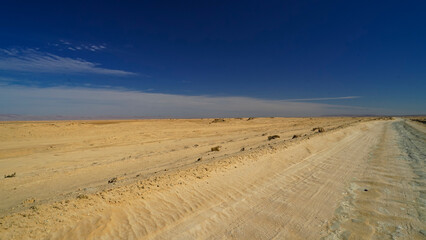 Il deserto del Sahara nella regione di Tezeur, area di Ong Jmal. Tunisia, Nord Africa