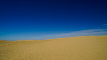 Il deserto del Sahara nella regione di Tezeur, area di Ong Jmal. Tunisia, Nord Africa