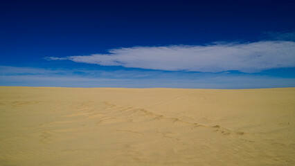 Il deserto del Sahara nella regione di Tezeur, area di Ong Jmal. Tunisia, Nord Africa