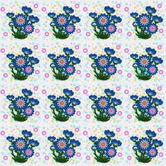 seamless pattern with butterflies