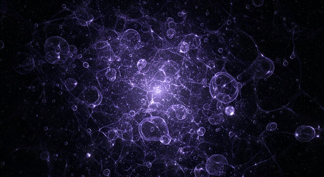 Stunning network of glowing spheres and lines, perfect for science, technology, or futuristic designs, create a modern and visually appealing backdrop