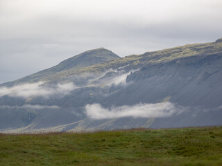 mountains and landscape in Iceland