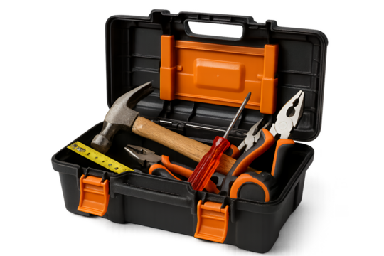 toolbox with tools