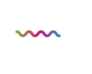 wave line music and sound vector equalizer logo
