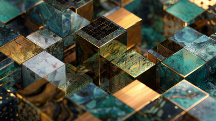 abstract mosaic background