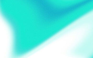 Abstract teal and black geometric shapes with faint text overlay 