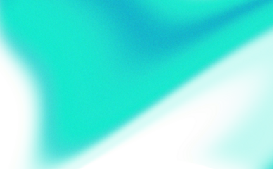 Abstract teal and black geometric shapes with faint text overlay 