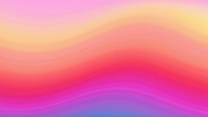 Obraz premium Soft pastel color gradient waves abstract background