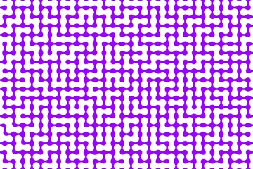 Seamless geometric pattern of labyrinth, puzzle, metaball, maze, liquid pattern. Abstract geometric texture wallpaper. Design for fabric, print, textile, card, decoration, scrapbook, children, decor