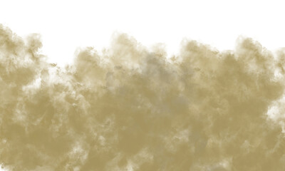 Dust Cloud Texture Background | Sandy Brown Smoke Effect | Abstract Air Pollution Design